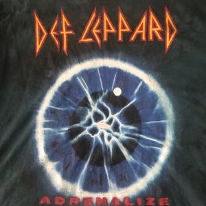 UO Def Leppard Oversized Tshirt Dress